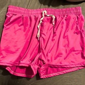 Hot pink soft shorts (X-Large)